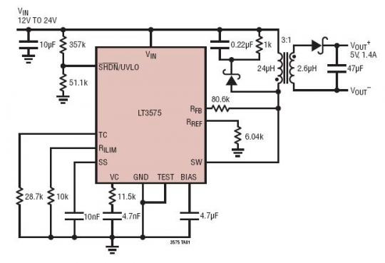 12V~24Vin  5Vout/1.4A No Opto xͷʽ