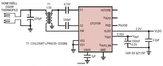 mĥ(yng)õ 2.35V / 2.2V Ԫ (Peltier)  (TEG) ռ