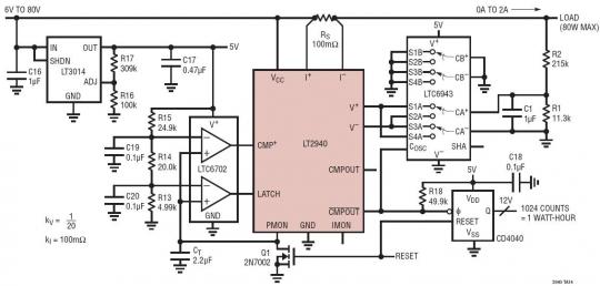 Integrating Watt-Hour Meter