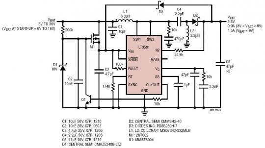 ݔ뷶3.3V SEPIC D(zhun)Q 3V  36V 늉(ni)\(yn) (܇l(f)ӡ)